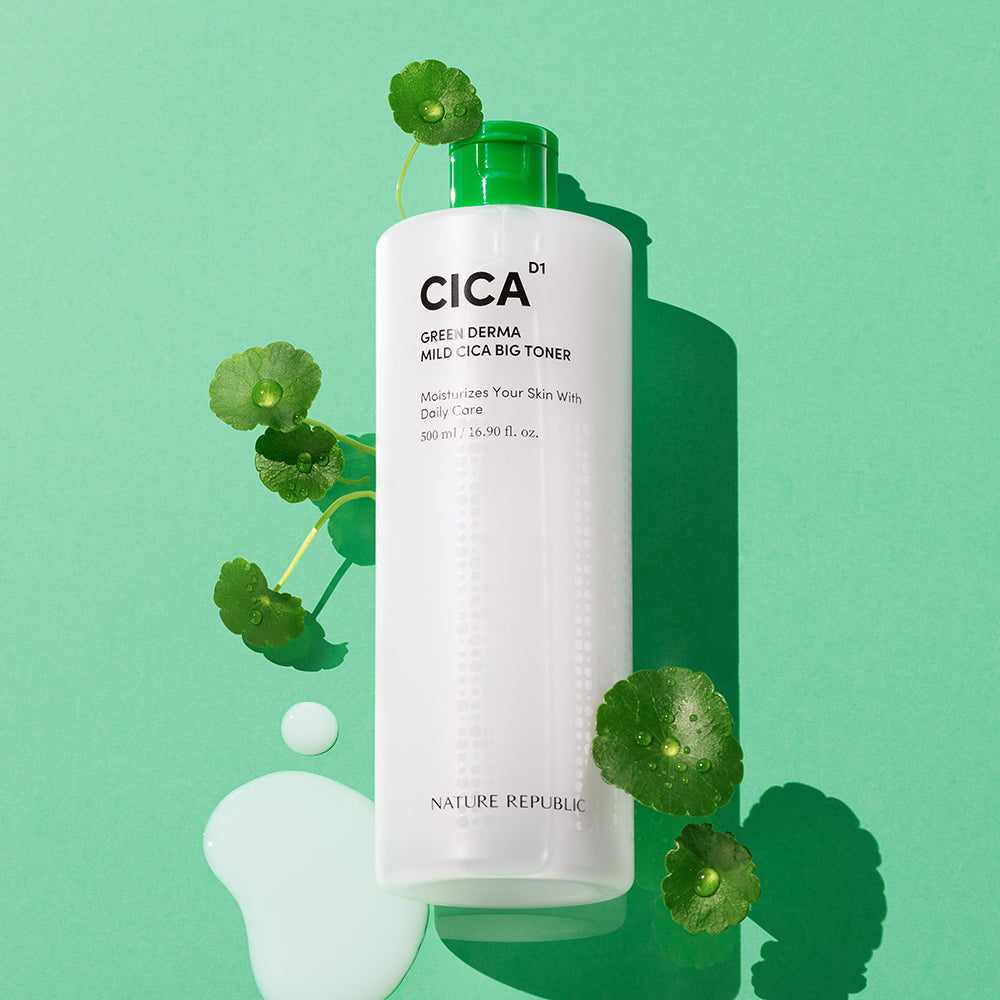 GREEN DERMA Mild Cica Big Toner