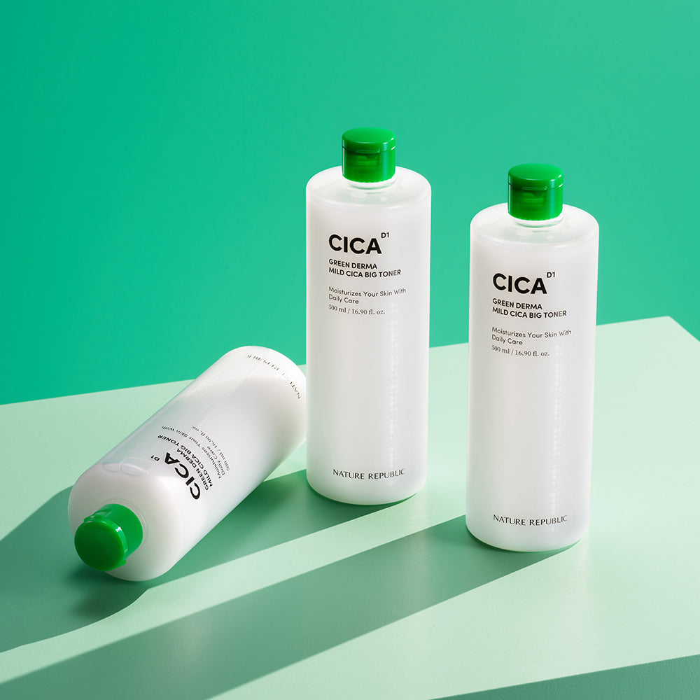 GREEN DERMA Mild Cica Big Toner