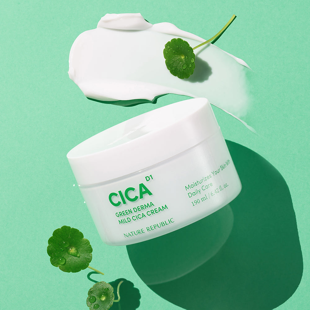 GREEN DERMA Mild Cica Cream