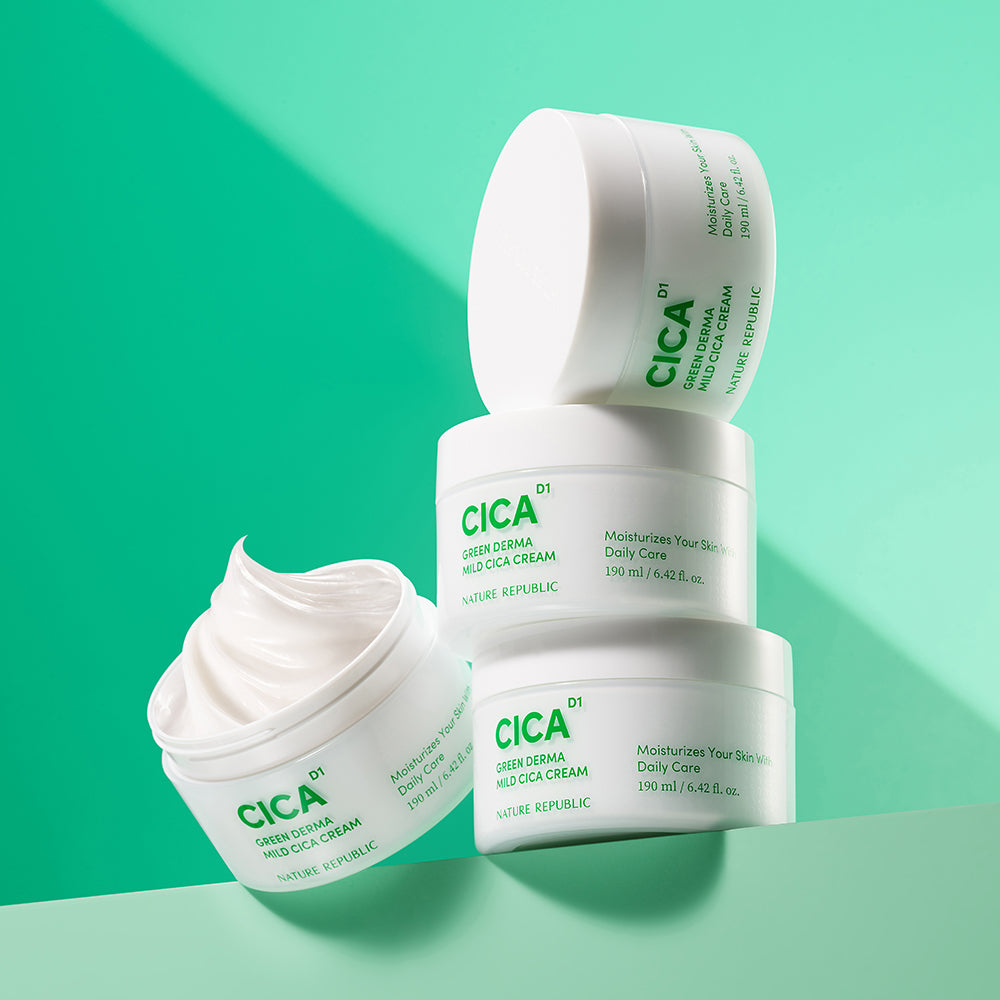 GREEN DERMA Mild Cica Cream