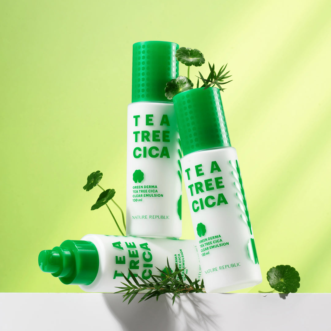 GREEN DERMA Tea Tree Cica Clear Emulsion