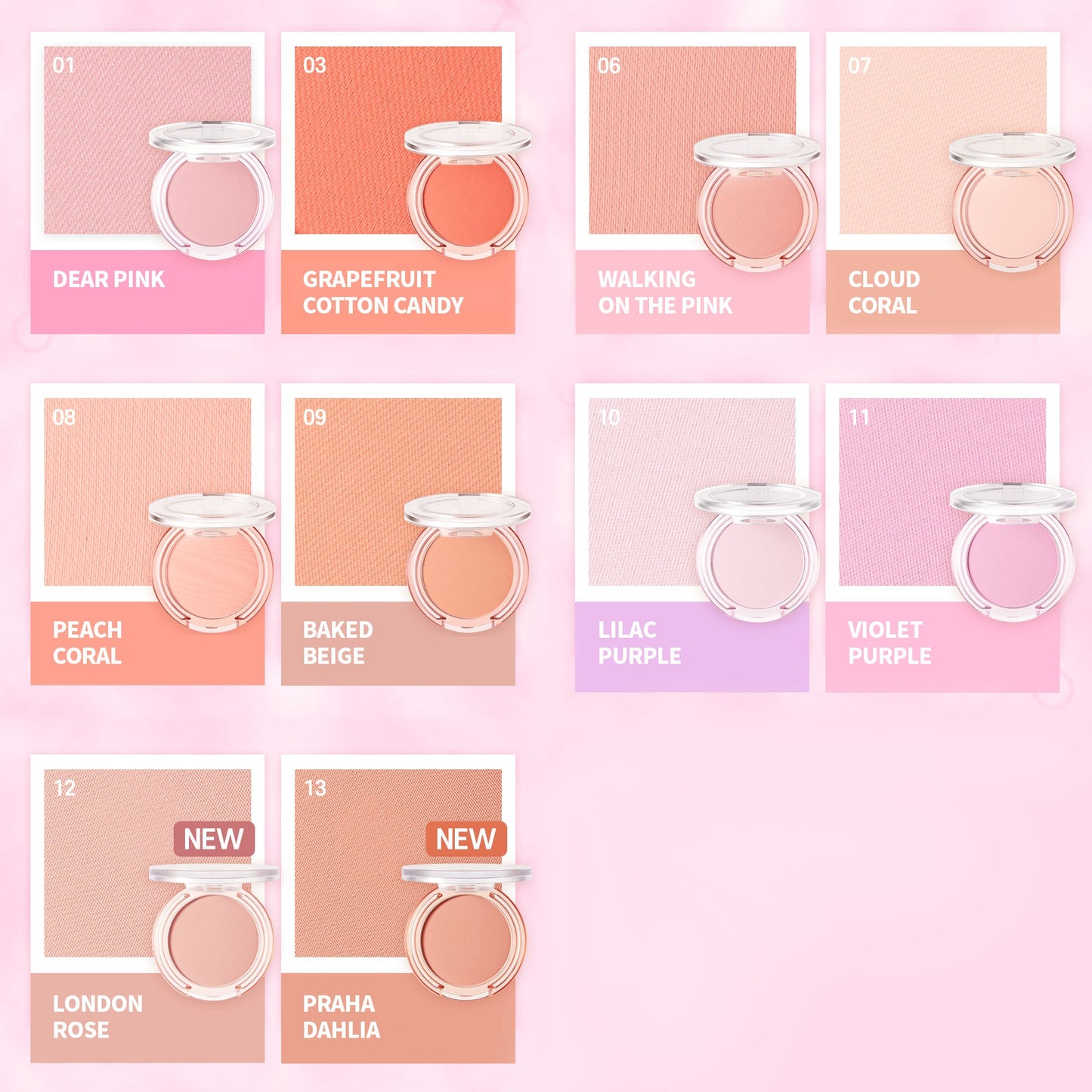 BY FLOWER BLUSHER 11 Violet Purple