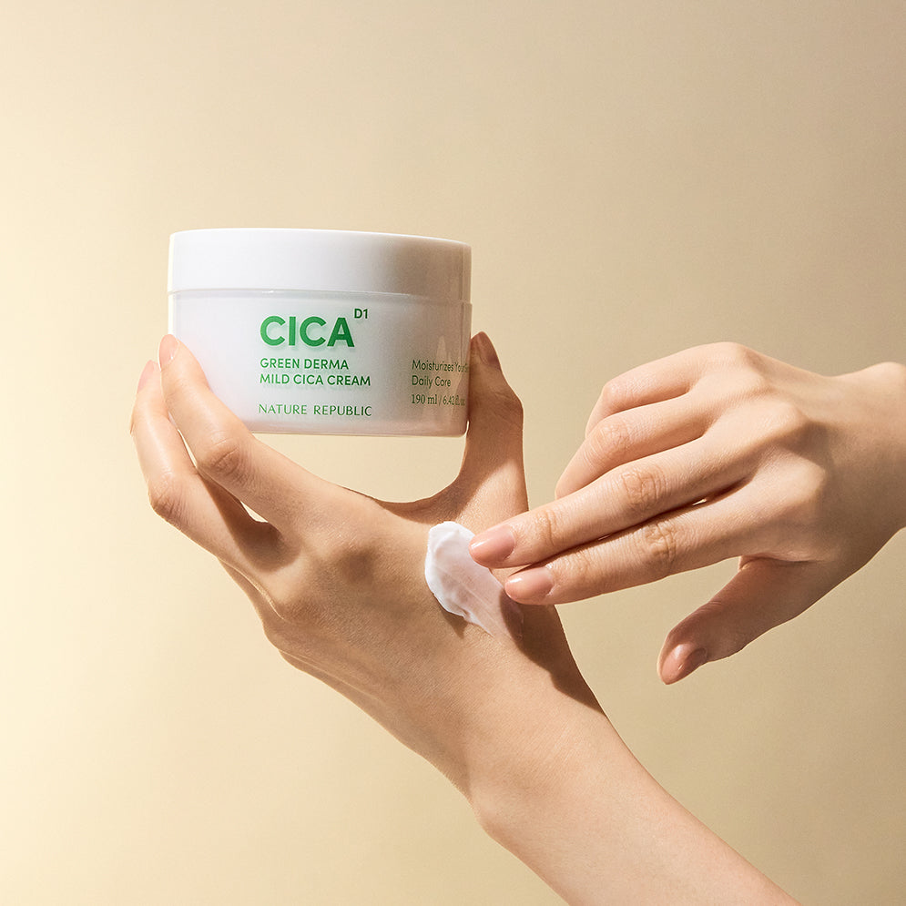 GREEN DERMA Mild Cica Cream