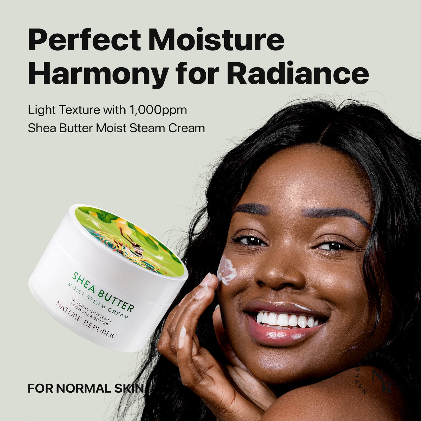 SHEA BUTTER Steam Cream Moist