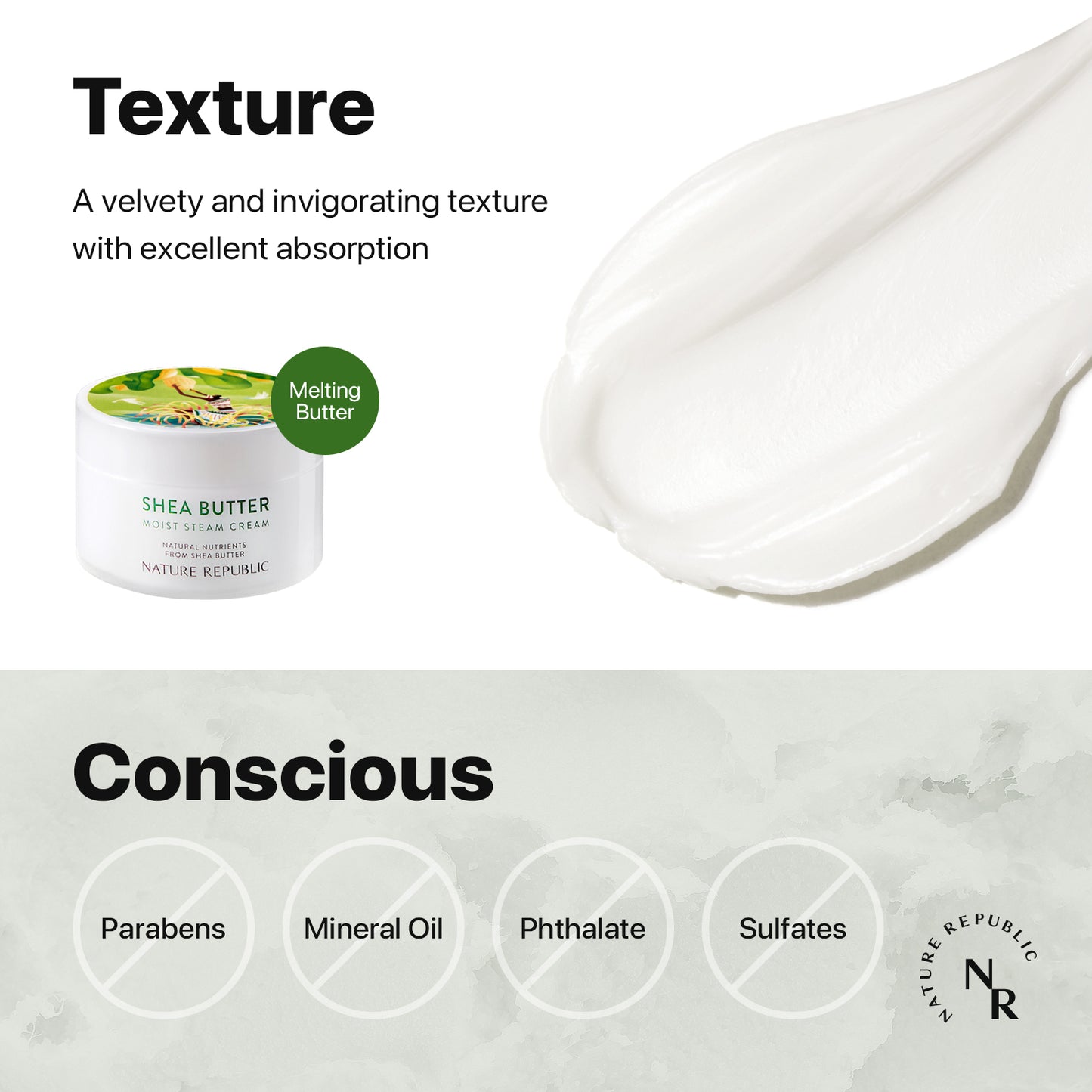 SHEA BUTTER Steam Cream Moist