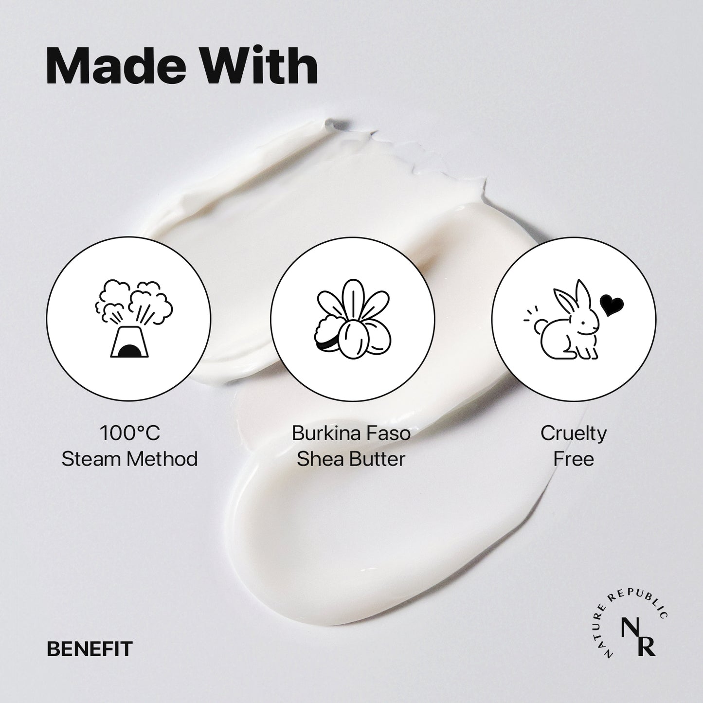 SHEA BUTTER Steam Cream Fresh