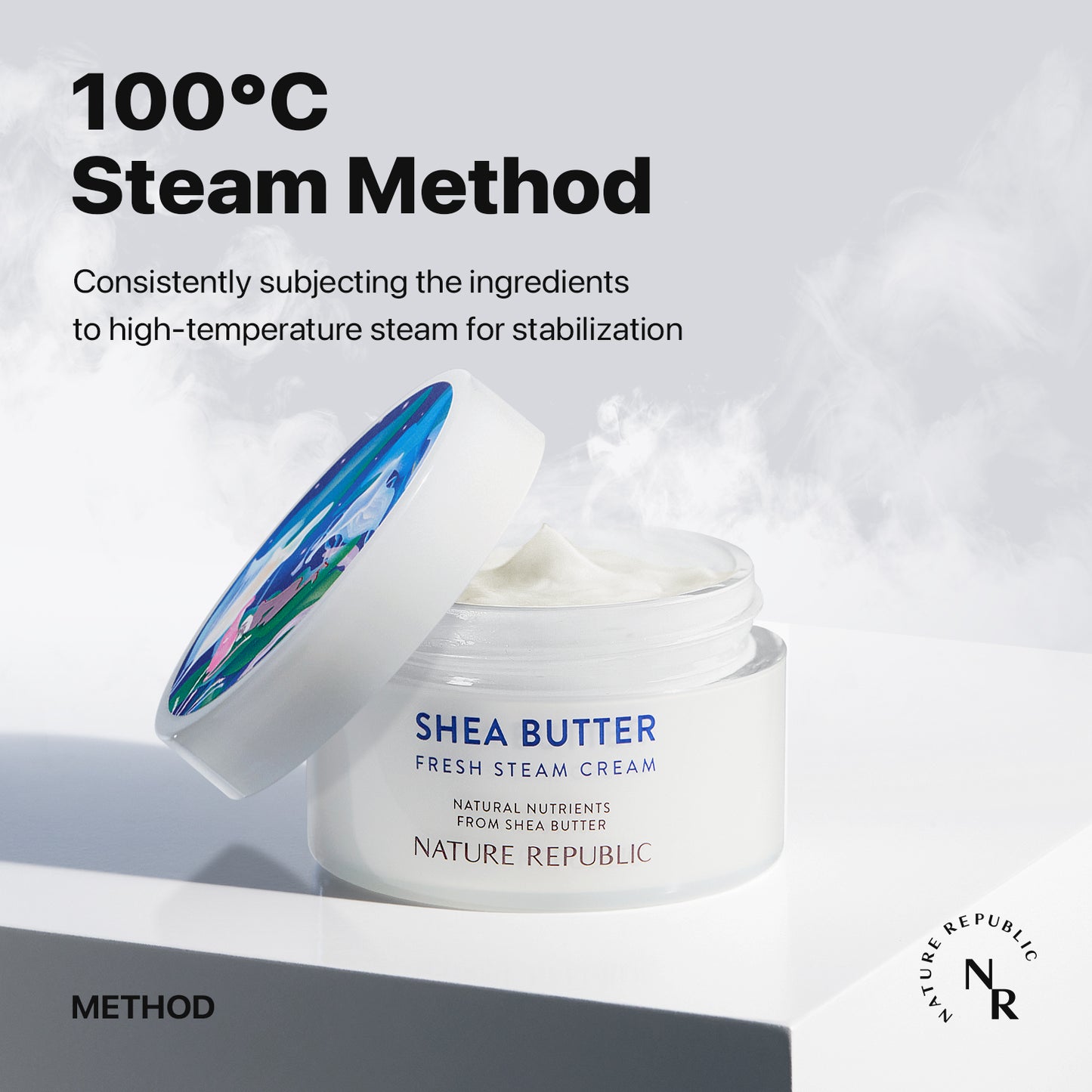 SHEA BUTTER Steam Cream Fresh