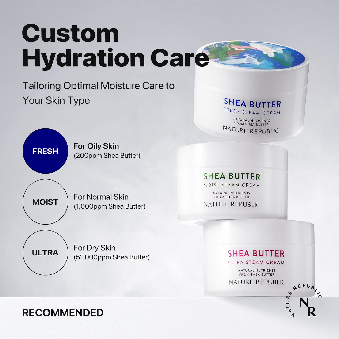 SHEA BUTTER Steam Cream Fresh