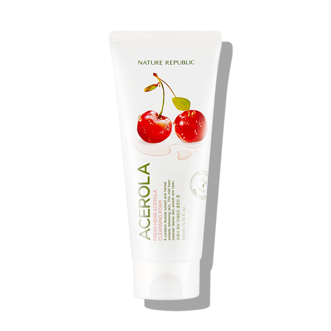 FRESH HERB Acerola Foam Cleanser NATURE REPUBLIC