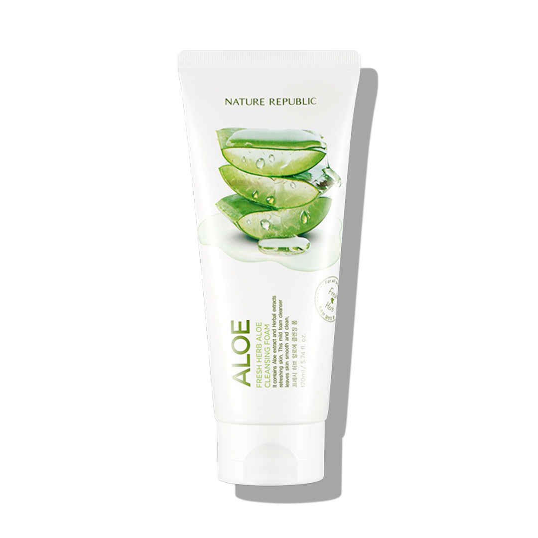 FRESH HERB Aloe Foam Cleanser