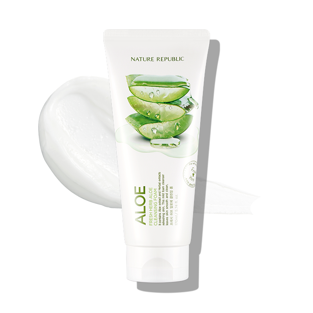 FRESH HERB Aloe Foam Cleanser