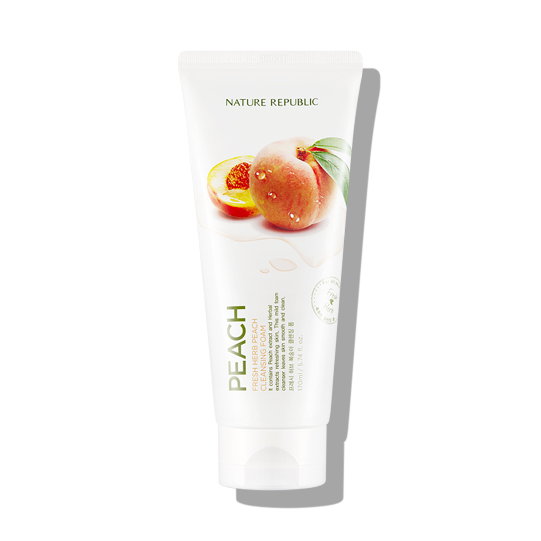 FRESH HERB Peach Foam Cleanser