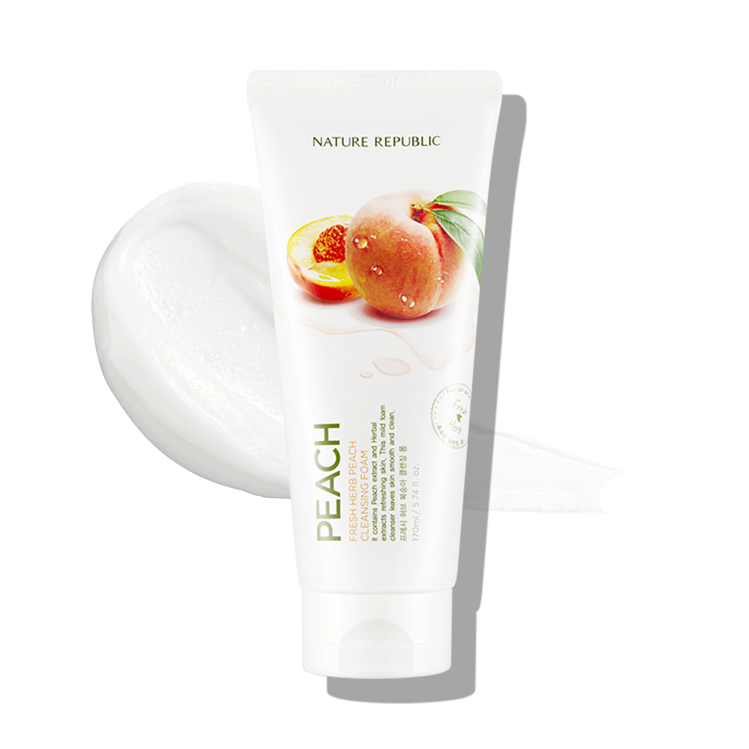 FRESH HERB Peach Foam Cleanser