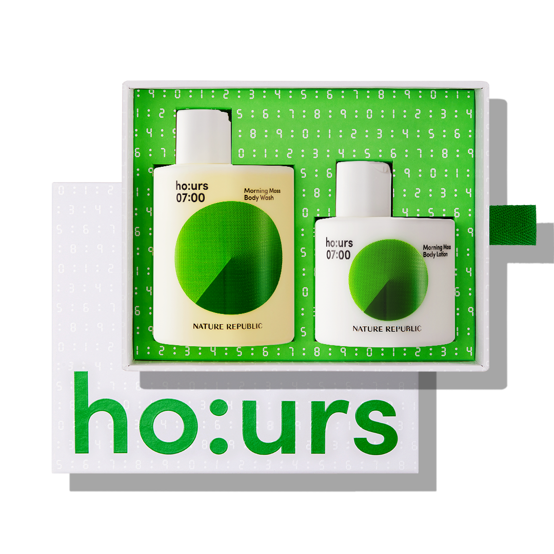 HO:URS Morning Moss Body Care Set