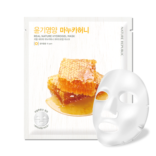REAL NATURE Manuka Honey Hydrogel Mask Sheet