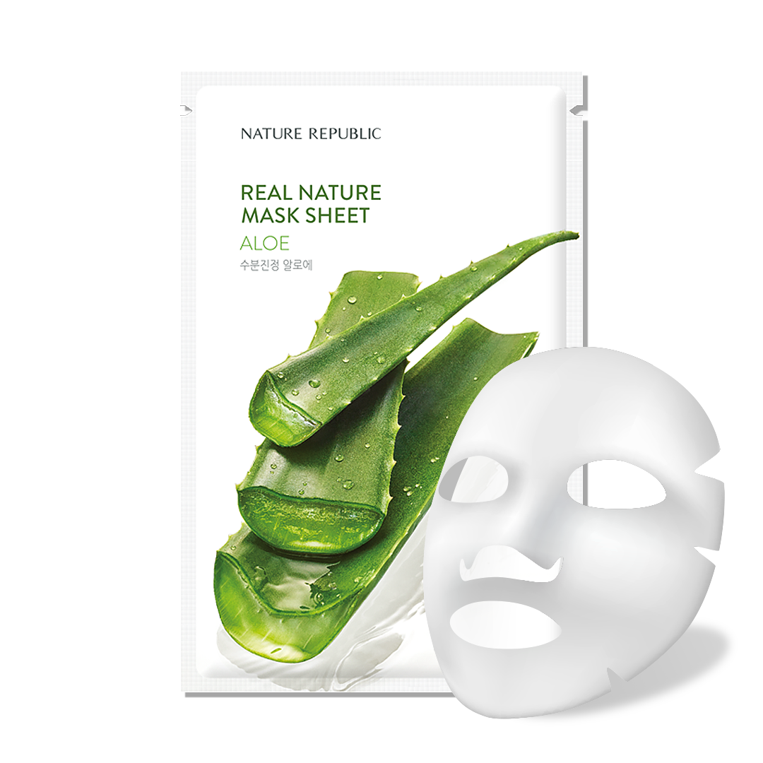 REAL NATURE Aloe Mask Sheet