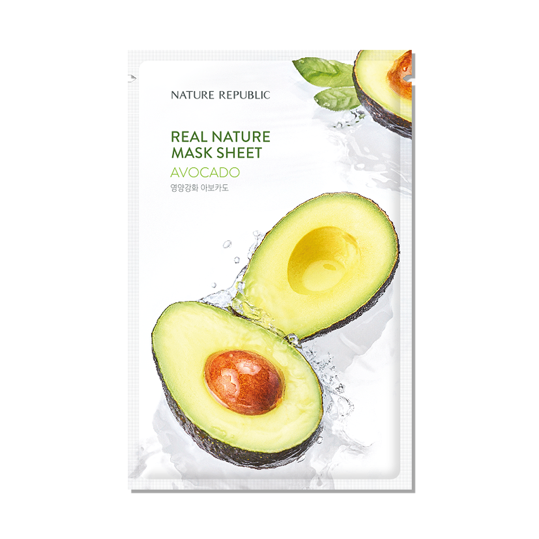 REAL NATURE Avocado Mask Sheet