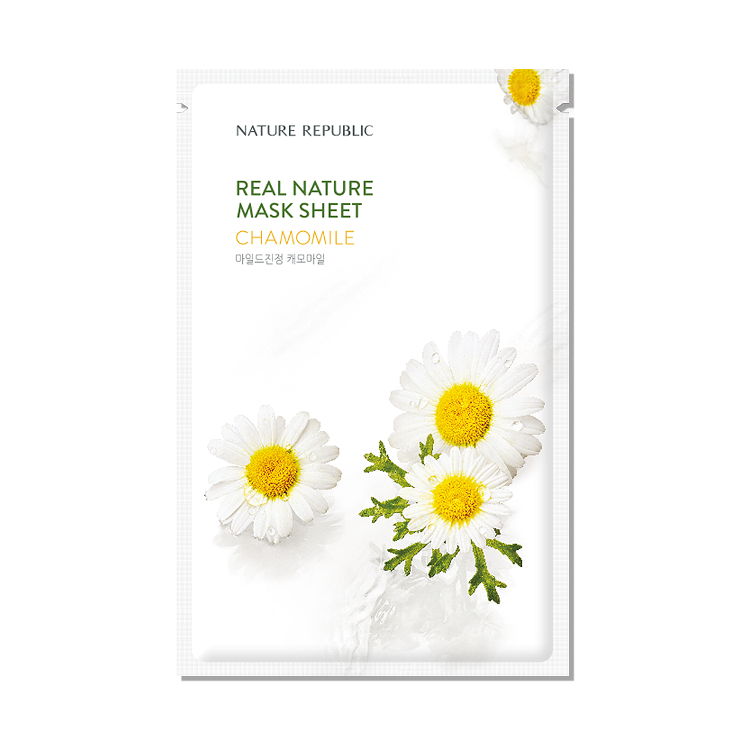 REAL NATURE Chamomile Mask Sheet