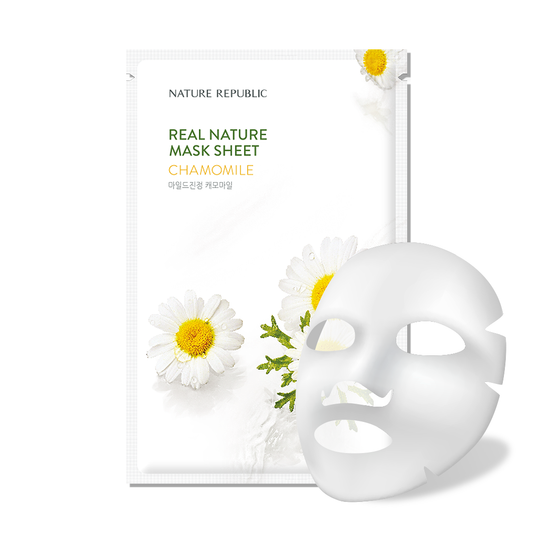 REAL NATURE Chamomile Mask Sheet