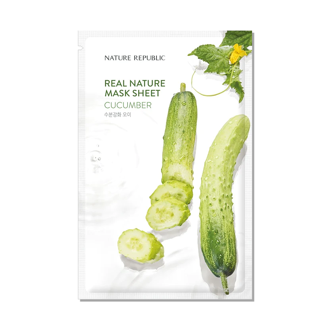 REAL NATURE Cucumber Mask Sheet