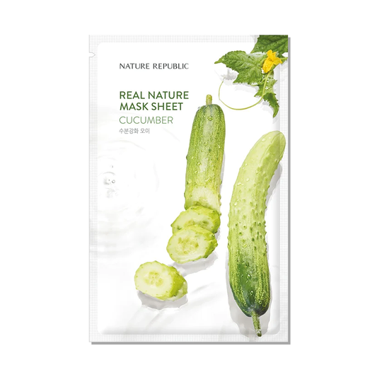 REAL NATURE Cucumber Mask Sheet