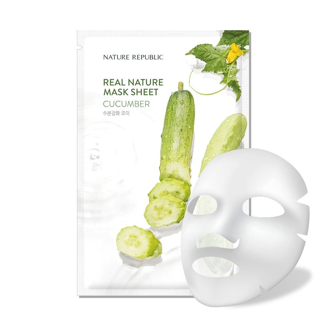 REAL NATURE Cucumber Mask Sheet