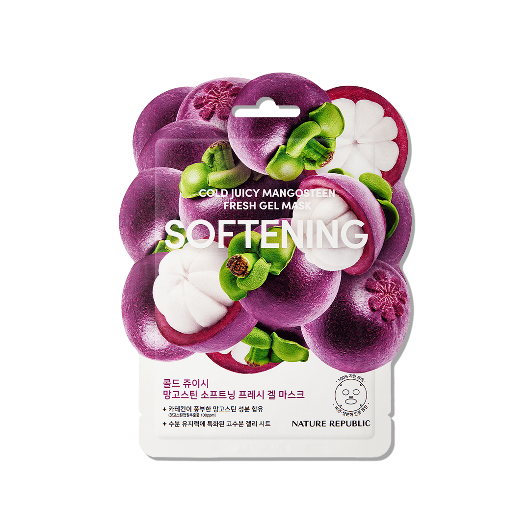 COLD JUICY Mangosteen Softening Fresh Gel Mask – NATURE REPUBLIC