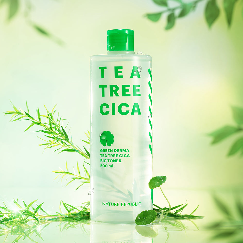 GREEN DERMA Tea Tree Cica Big Toner