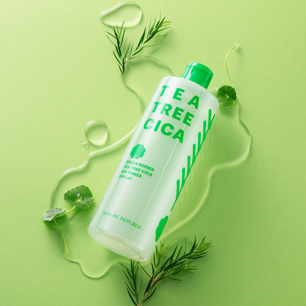 GREEN DERMA Tea Tree Cica Big Toner