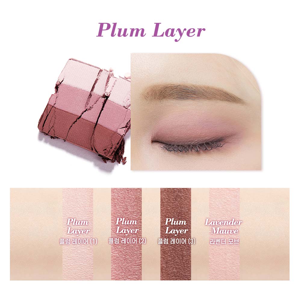 COLOR BLOSSOM Multi Blending Palette 04 Mauve Plum