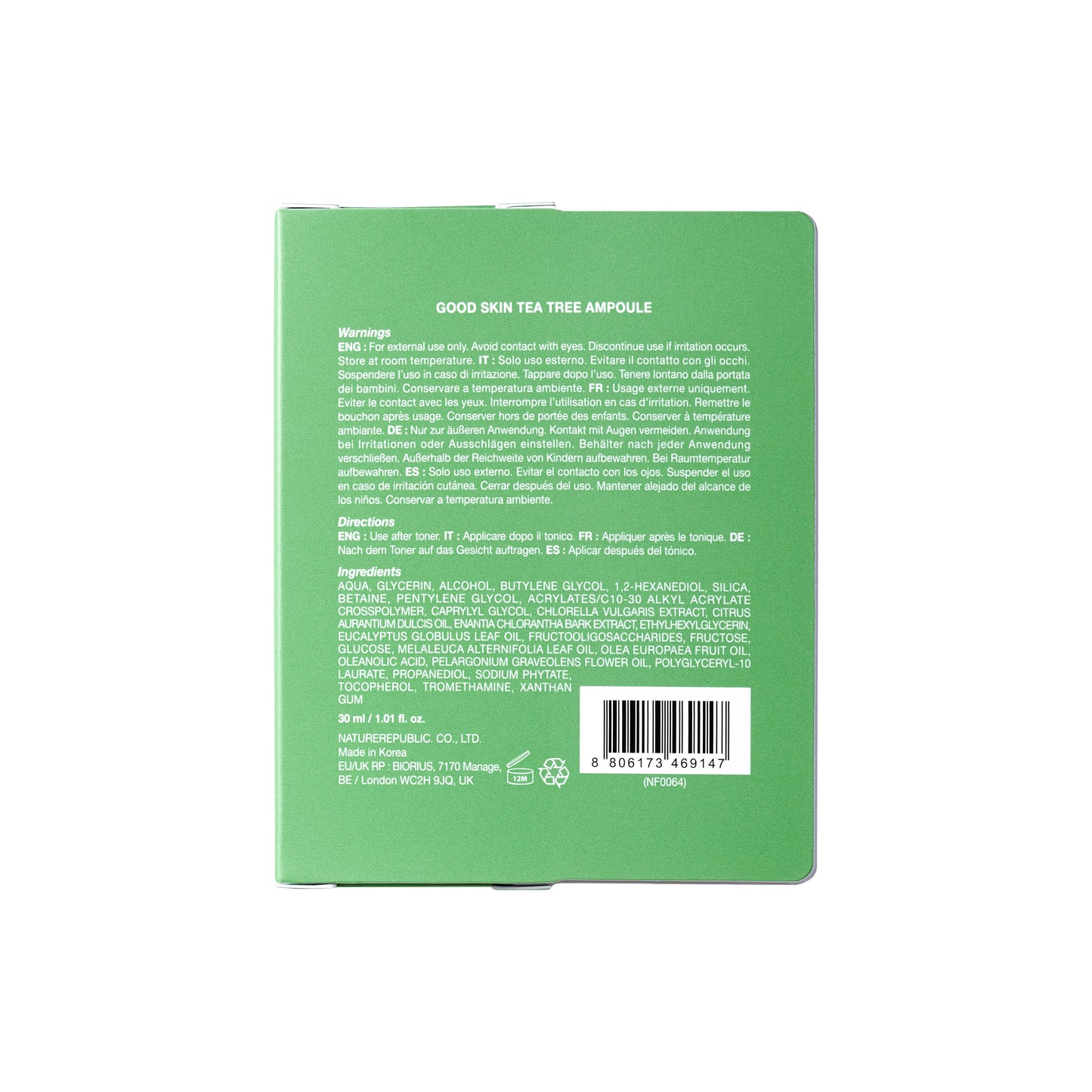 GOOD SKIN Tea Tree Ampoule