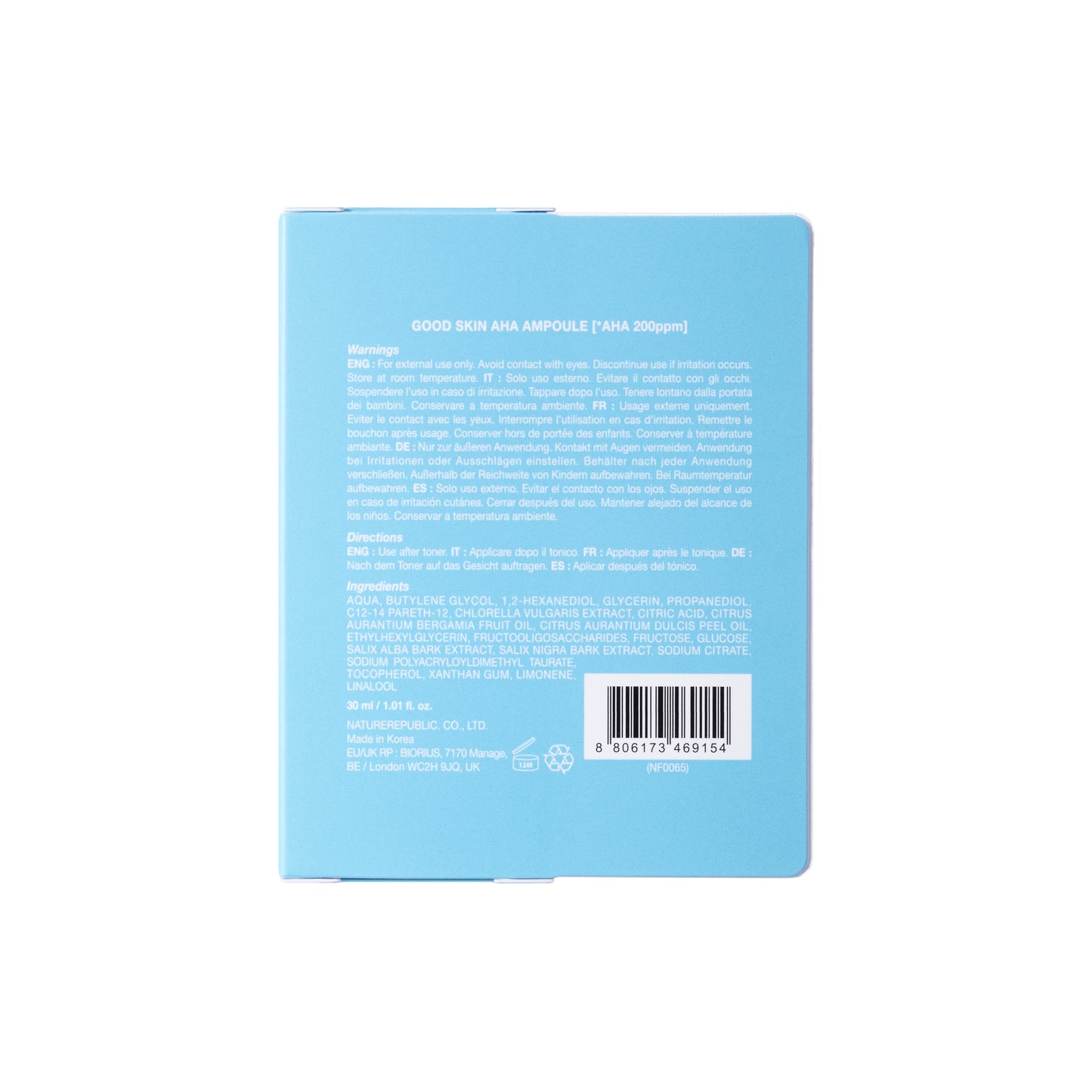 GOOD SKIN AHA Ampoule