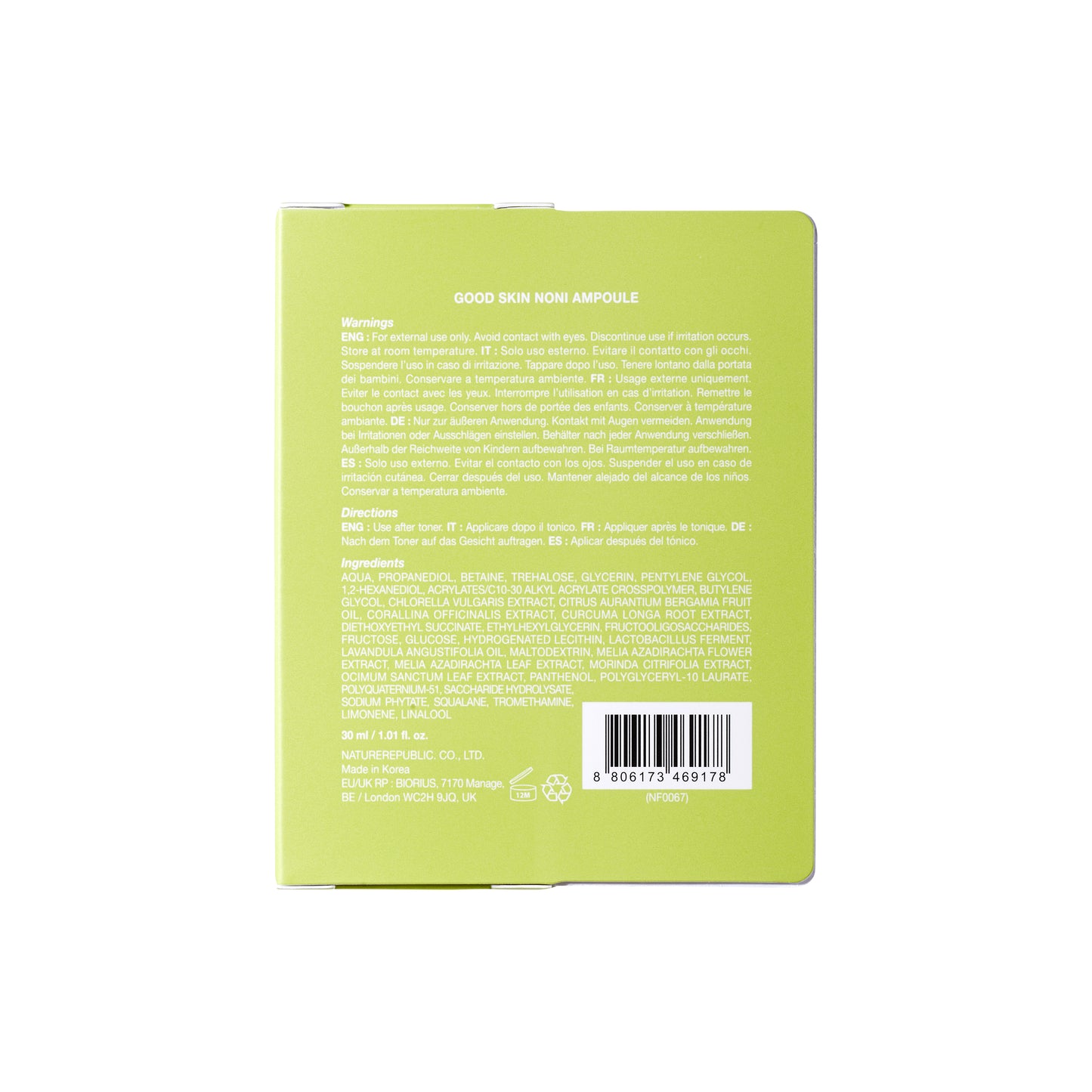 GOOD SKIN Noni Ampoule