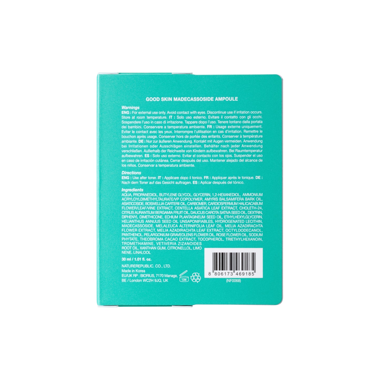 GOOD SKIN Madecassoside Ampoule