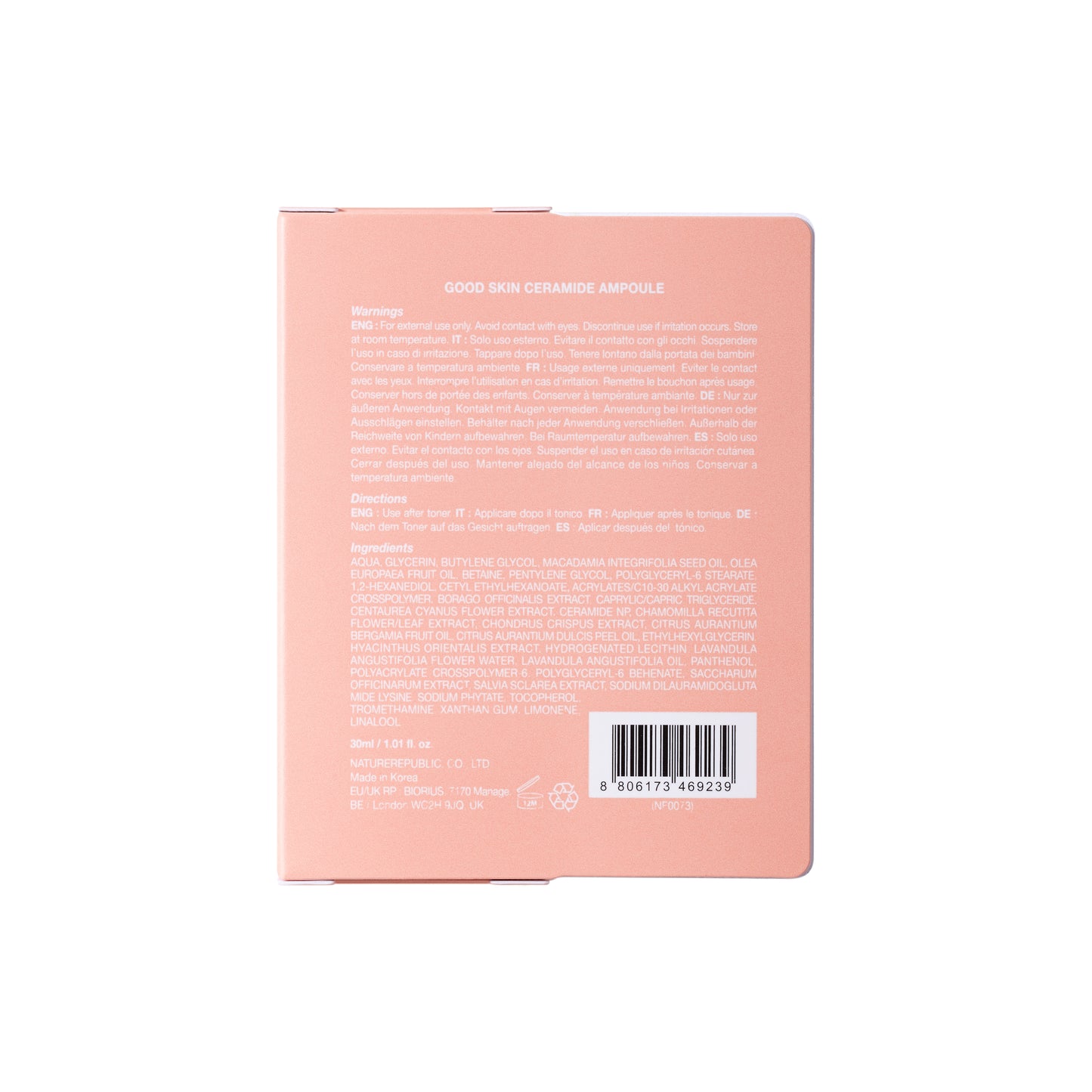 GOOD SKIN Ceramide Ampoule