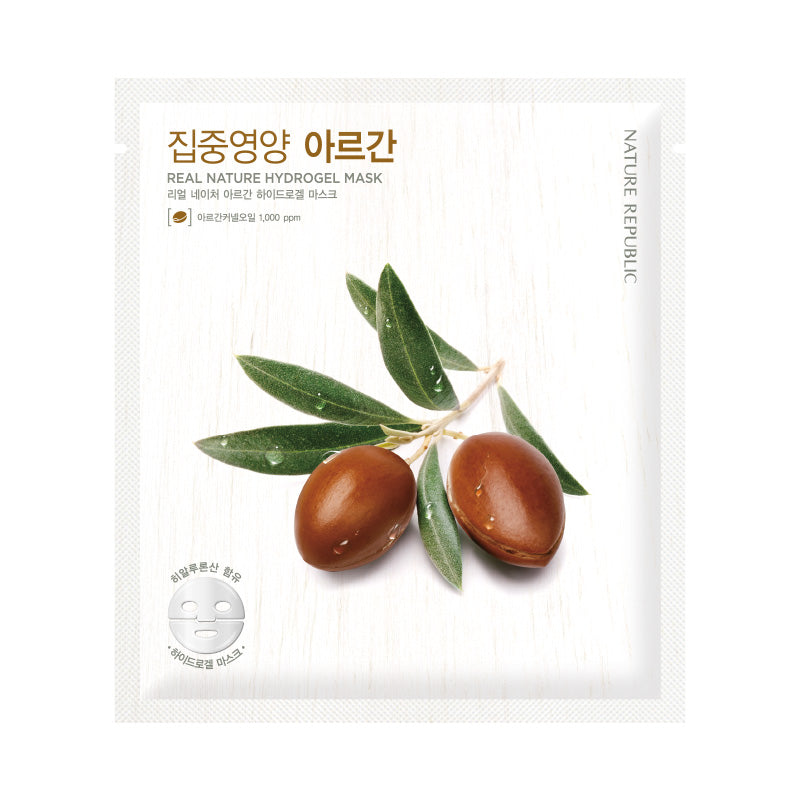 REAL NATURE Argan Hydrogel Mask Sheet