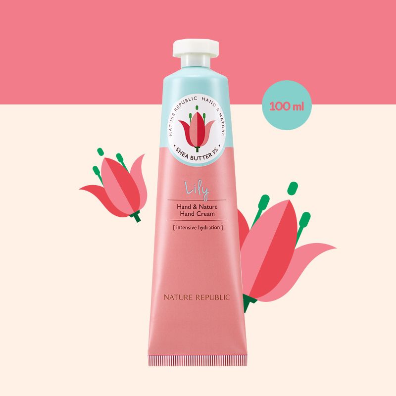 HAND & NATURE Lily Hand Cream(Big)