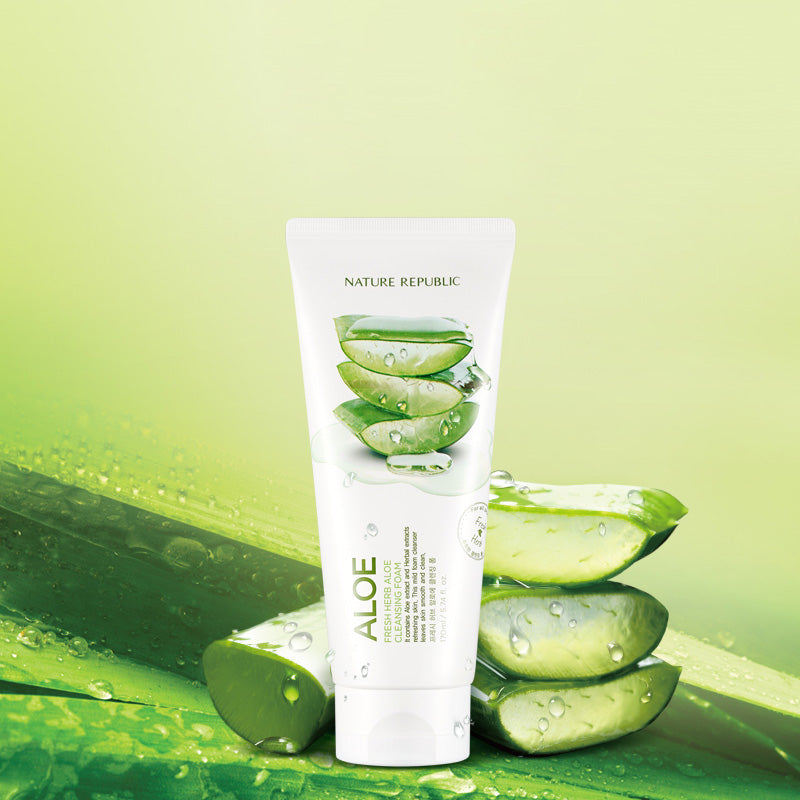 FRESH HERB Aloe Foam Cleanser