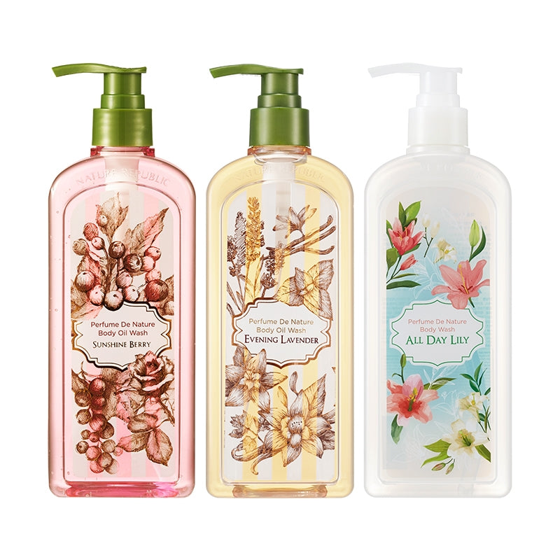 PERFUME DE NATURE Evening Lavender Body Wash