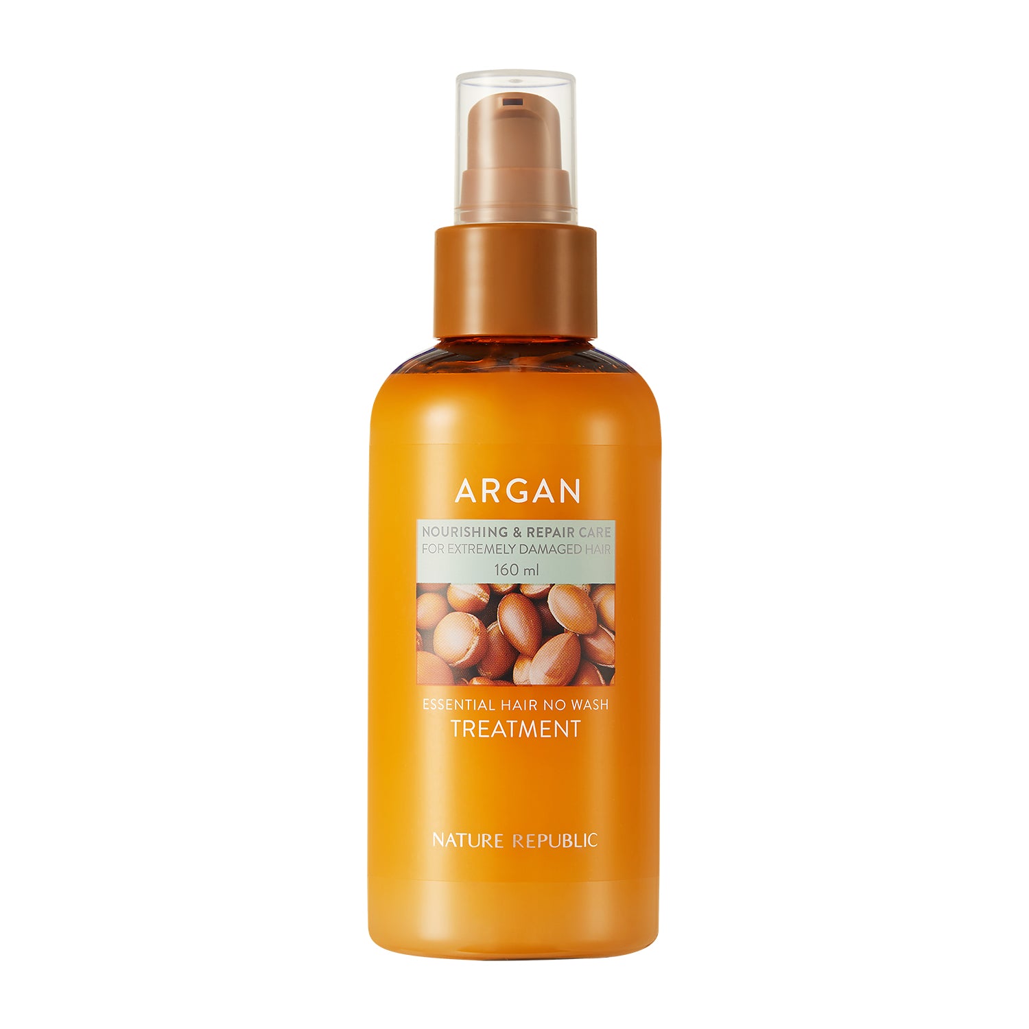 ARGAN ESSENTIAL Hair No Wash Treatment – NATURE REPUBLIC