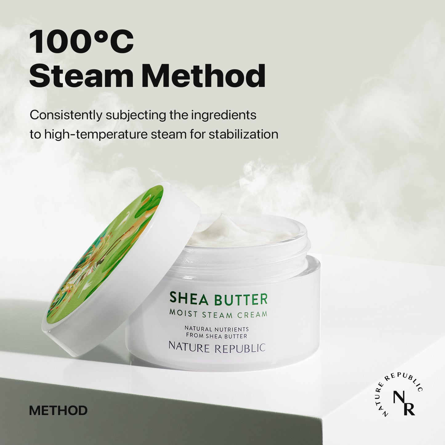 SHEA BUTTER Steam Cream Moist