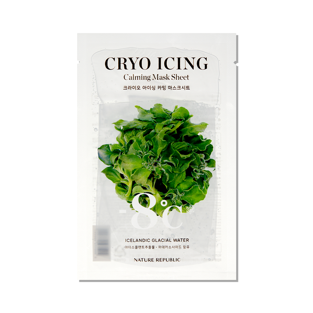 Nature Republic Cryo Icing Mask Sheet — packaging