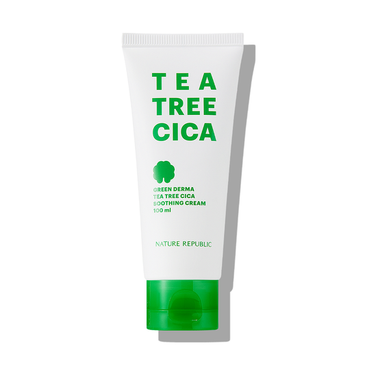 GREEN DERMA Tea Tree Cica Soothing Cream