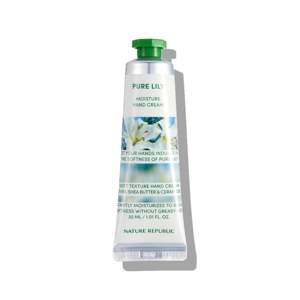 white lily hand cream Nature Republic Hand & Nature Hand Cream Pure Lily