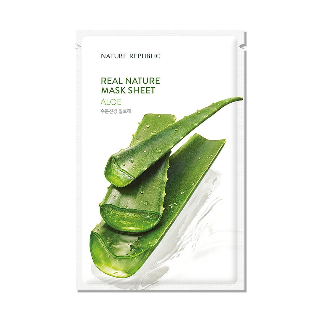 REAL NATURE Aloe Mask Sheet