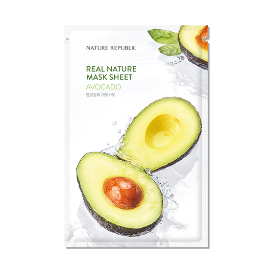 REAL NATURE Avocado Mask Sheet