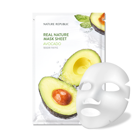 REAL NATURE Avocado Mask Sheet
