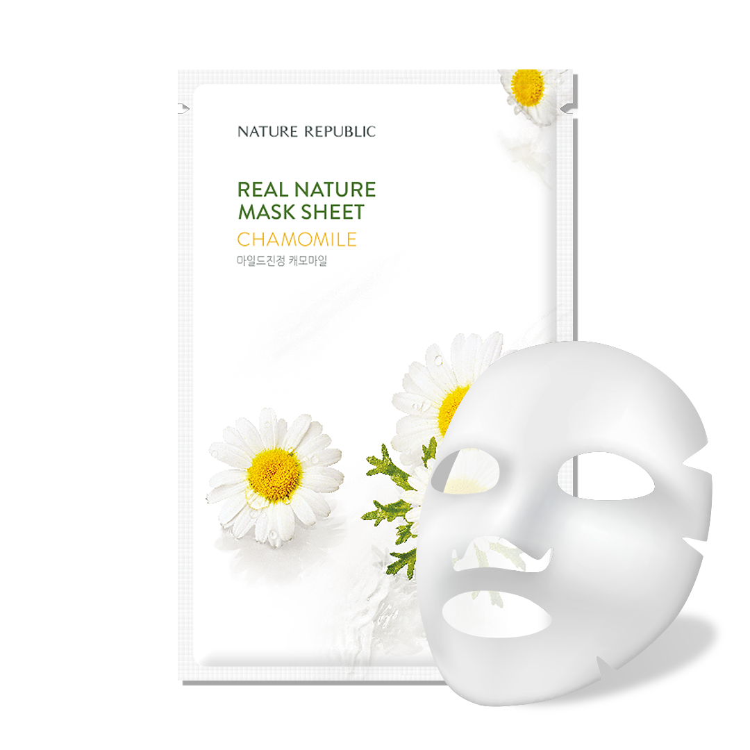 REAL NATURE Chamomile Mask Sheet
