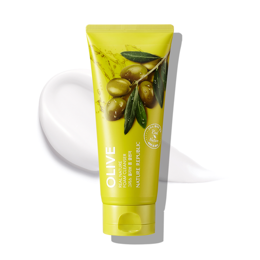 REAL NATURE Olive Foam Cleanser