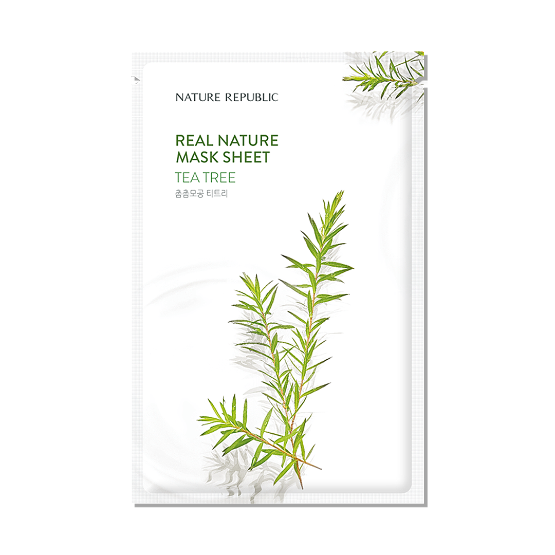 REAL NATURE Tea Tree Mask Sheet